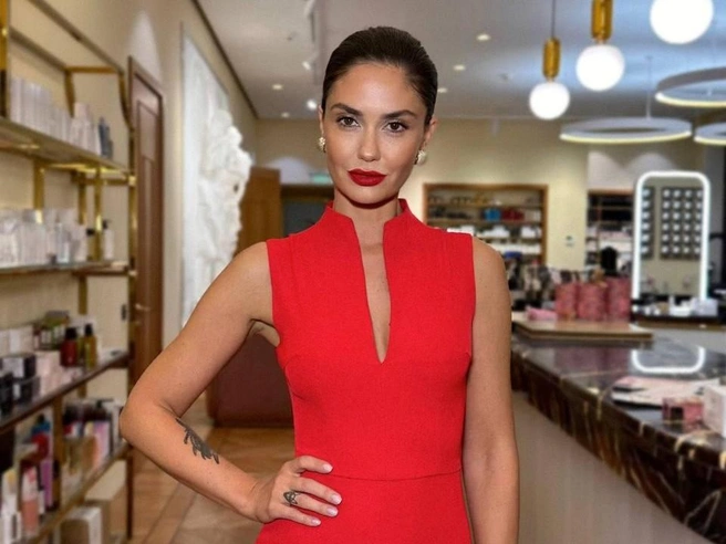 До беременности актриса весила всего 56 килограммов | Источник: AgataMucenieceLife /  (экстремистская организация, деятельность запрещена на территории РФ)